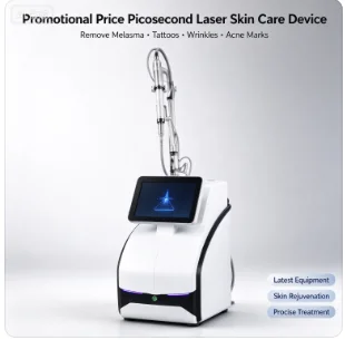 Promotional Price Picosecond Laser Skin Care Device Remove Melasma Tattoos Wrinkles And Acne Marks Latest Equipment