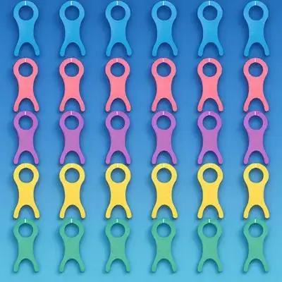 

30Pcs Large Thread Yarn Bobbin Spool Winder Tool for Knitting Sewing Crochet Weave Yarn Organization Winding Board Use