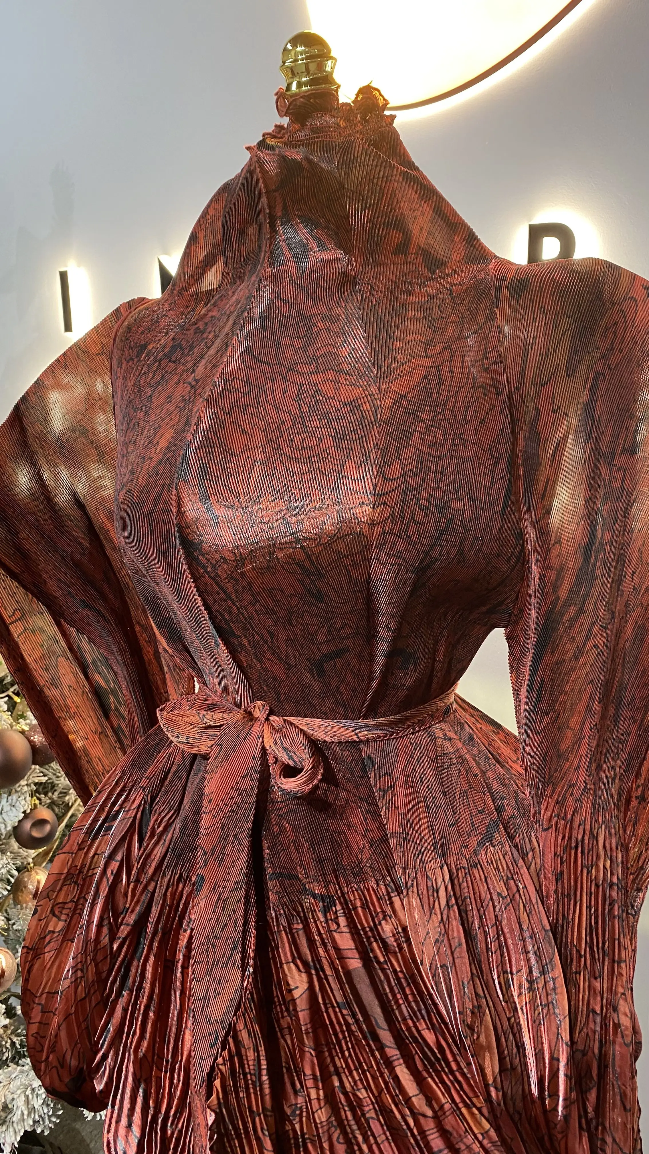 Vestido transpirable de verano, vestido de noche elegante y de alta gama, mangas abullonadas, lujosa silueta de corte A-GZXX381