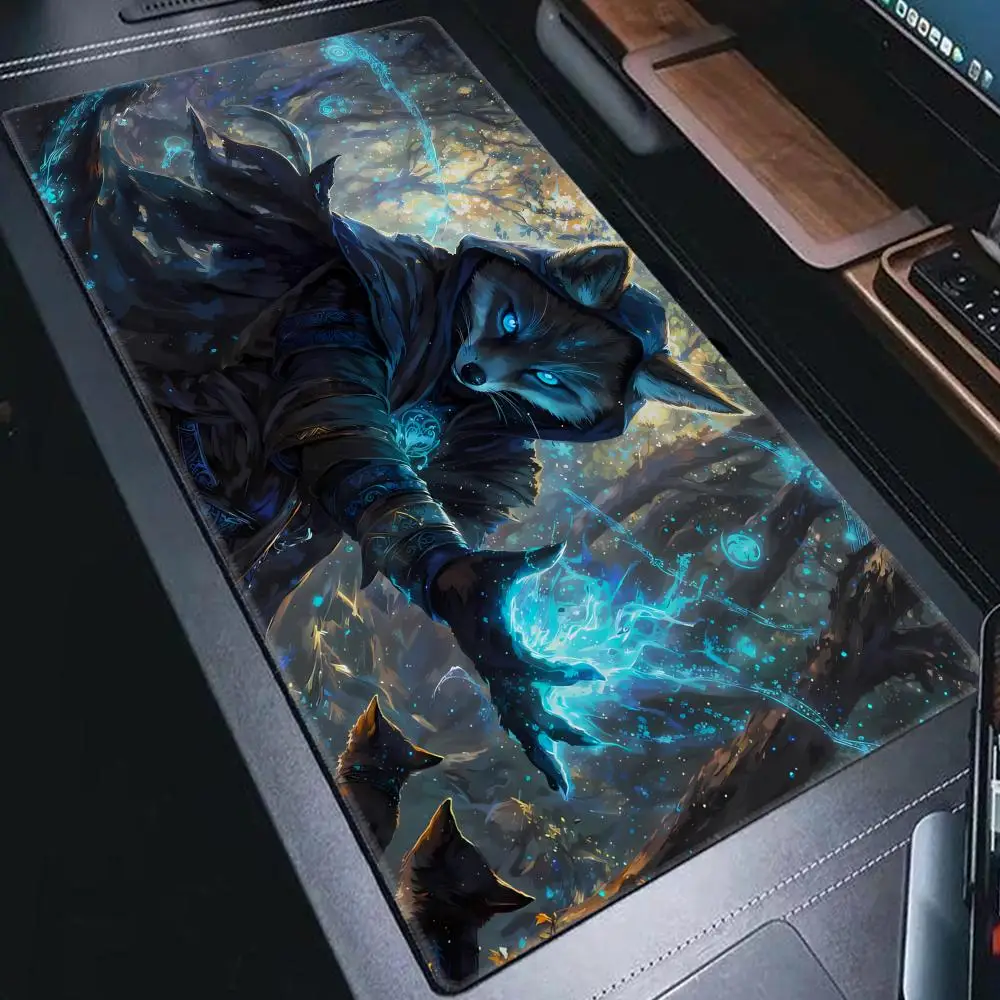 

HYBXAXC Magic Gathering Gaming Mat mtg playmat TCG CCG Trading Card Game Desk Mat gamer pc accessories keypad expansion mousepad