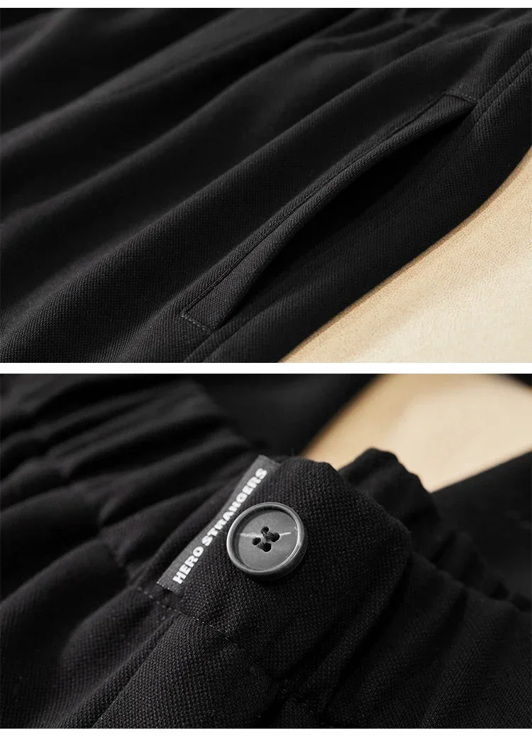SENTUBILA Weite Sweatpants für Damen, Casual-Hose, Koreanische Mode 2026, Hose mit elastischem Bund, Damenbekleidung, Streetwear 153KA3216 – Detail 21