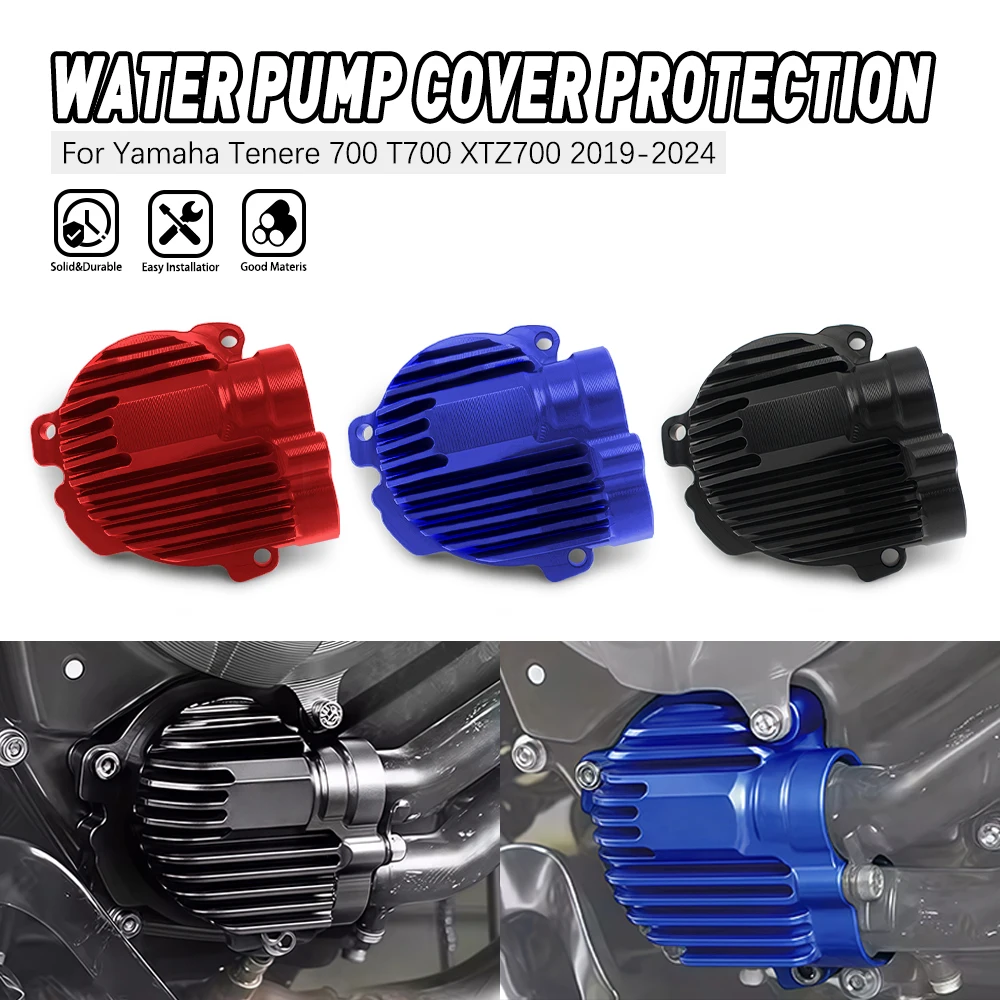 

For 2019-2024 Yamaha Tenere 700 Water Pump Housing Cover for Yamaha Tenere700 World Raid 2022 MT07 18-20 XSR700 18-23 FZ07 15-17