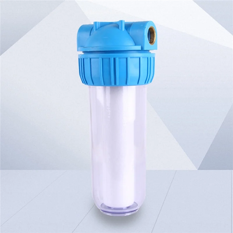 BAAG-Household Water Purifier Pre-Filter Bottle Copper Thread Interface Transparent Filter Bottle Pipeline