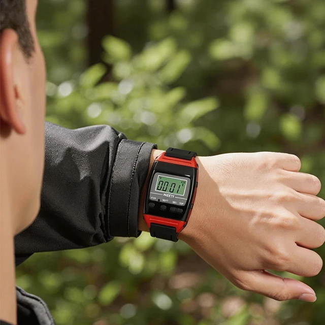 Restaurant Hotel Cafe Waiter Calling System Wireless Wrist Watch Pager with Call Button