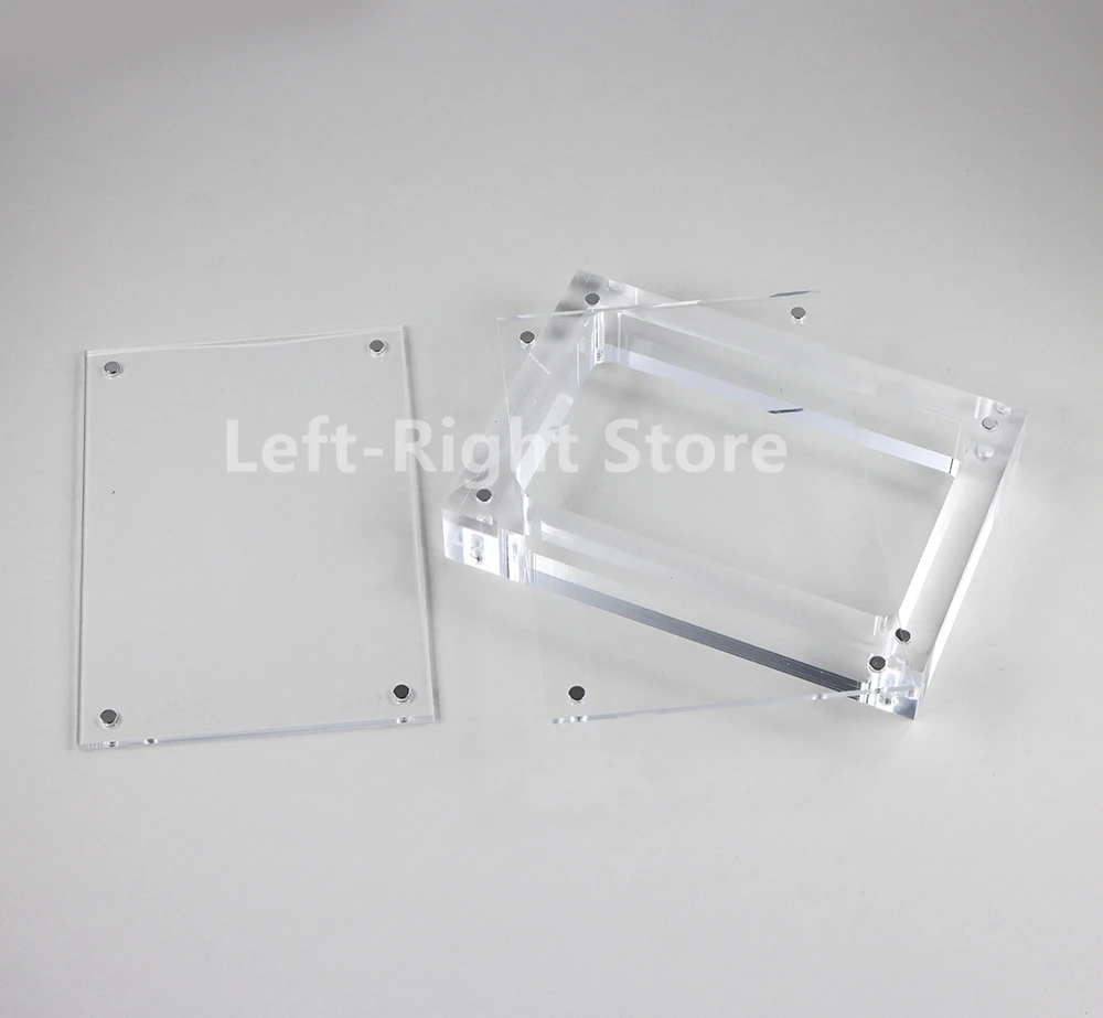 1PC For GBA SP Transparent Storage Acrylic For Game Boy Pocket GBP Console Cover Shell Cards Slot Box Display Stand Accessories