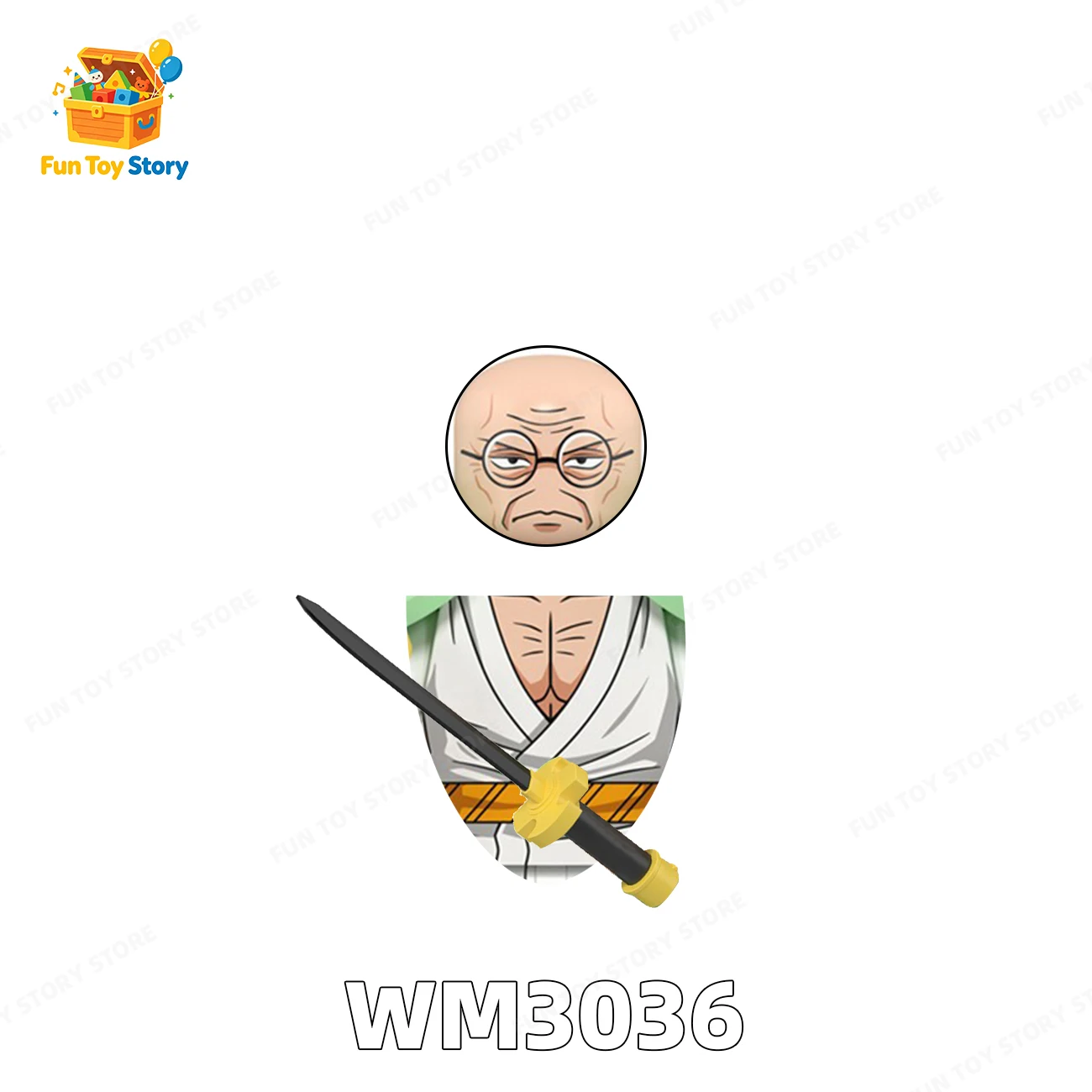 WM6222 Cartoon Series Assembled Building Blocks, Renzi Toys, Film and Television Enthusiasts Collection, Gift for People view 3
