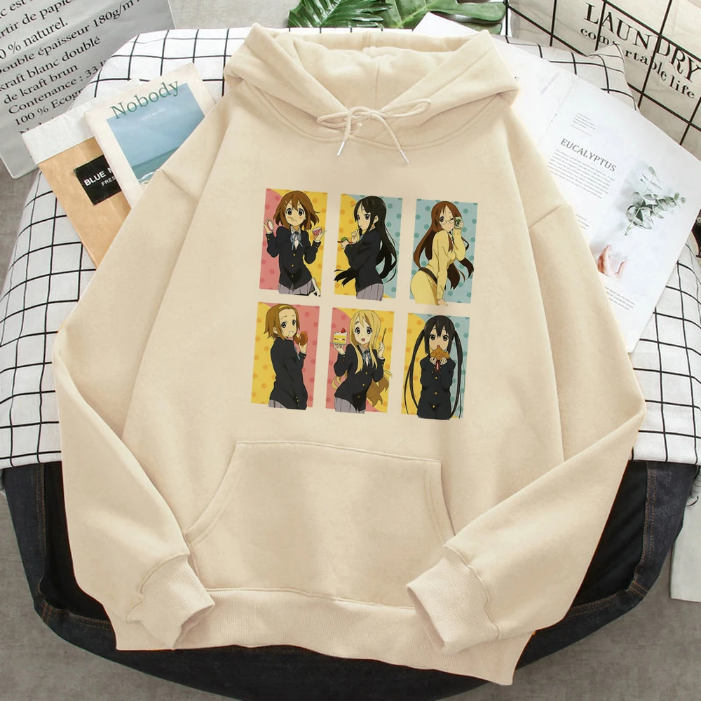 

K-on hoodies women funny y2k aesthetic long sleeve top sweat y2k tracksuit women anime pulls