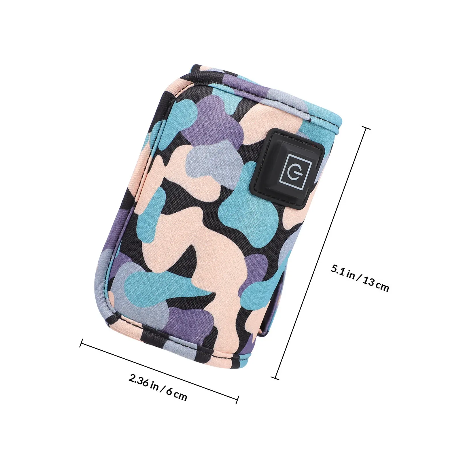 USB Powered Baby Bottle Warmer Sleeve 3-Temperature Settings Portable Bottle Warmer for Nighttime Feeding Travel Car Power Bank