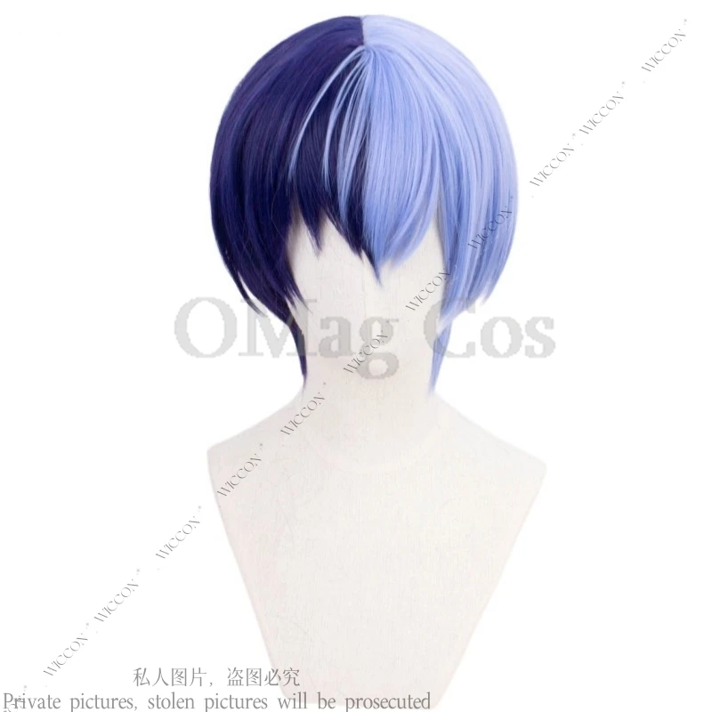 Aoyagi Toya Cosplay Costume Wig Game Project Sekai Colorful Stage PJSK Vivid BAD SQUAD Daily Outfit Woman Man Party Halloween