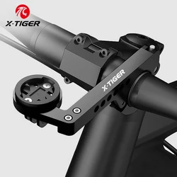 X-TIGER uchwyt na komputer rowerowy uchwyt na kierownicę roweru ze stopu aluminium do kamery Garmin Bryton GoPro kamera sportowa uchwyt na latarkę Road