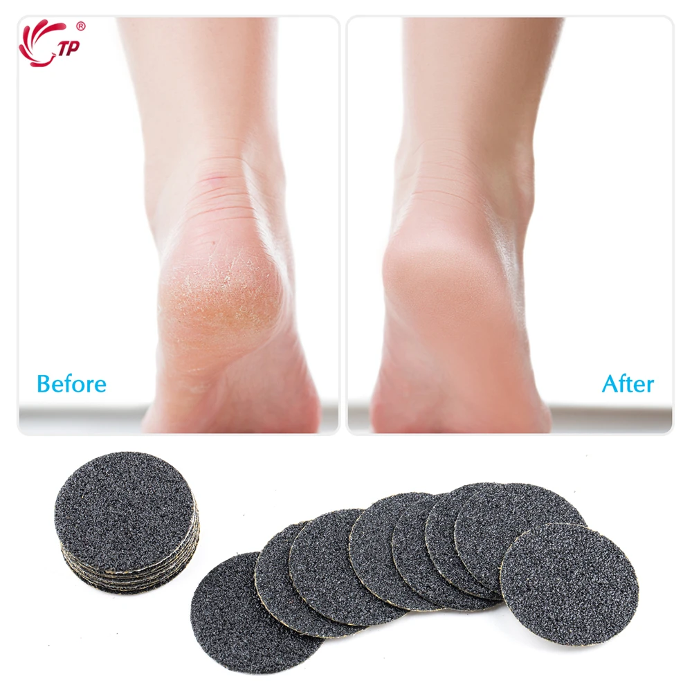 Disc for Pedicure Replaceable Sandpaper RemoveCuticle Callus Tool for Electric Foot File Callus Hard Dead Skin Pedicure Tools