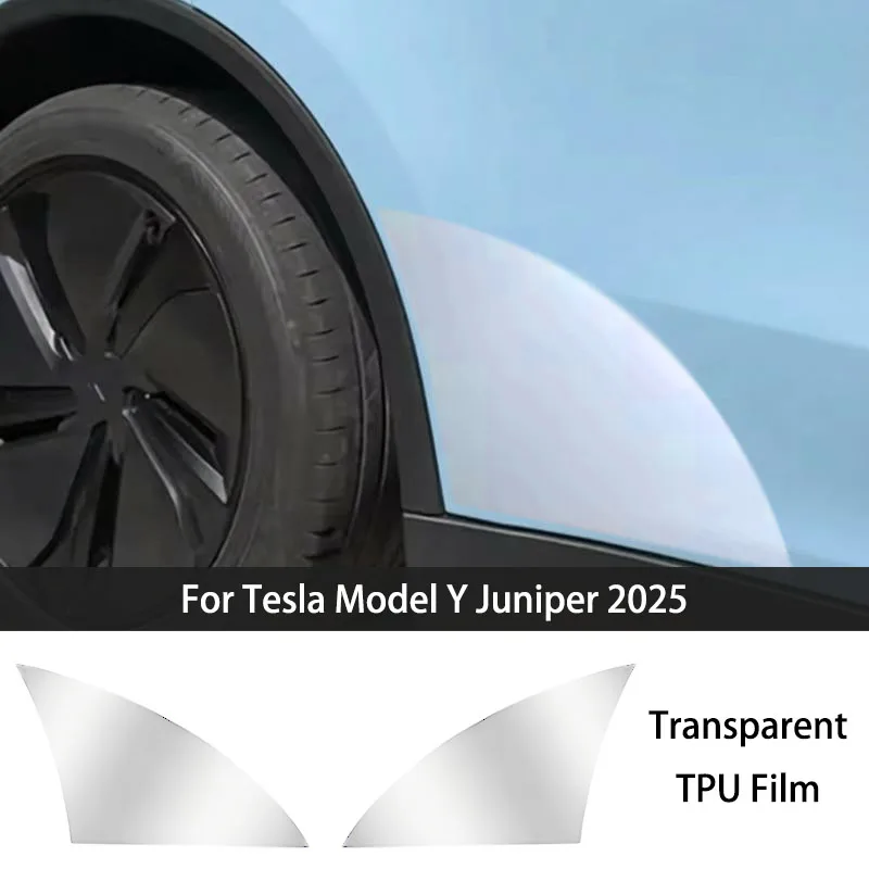 TPU-Folie für Tesla Model Y Juniper 2025, Schutzfolie für die vorderen und hinteren Türkanten, kratzfest, unsichtbare Schutzfolie für das Fahrzeug. – Detail 2