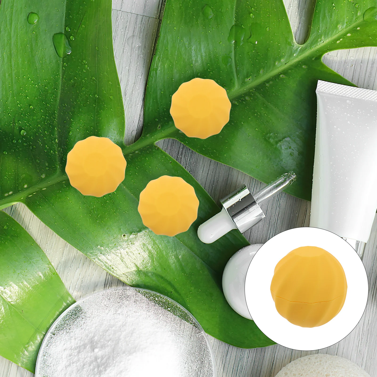 

5Pcs Round Lip Balm Tubes Refillable Containers Direct Fill Compact Portable DIY Lip Gloss Storage Organizer Empty Crayon Tubes