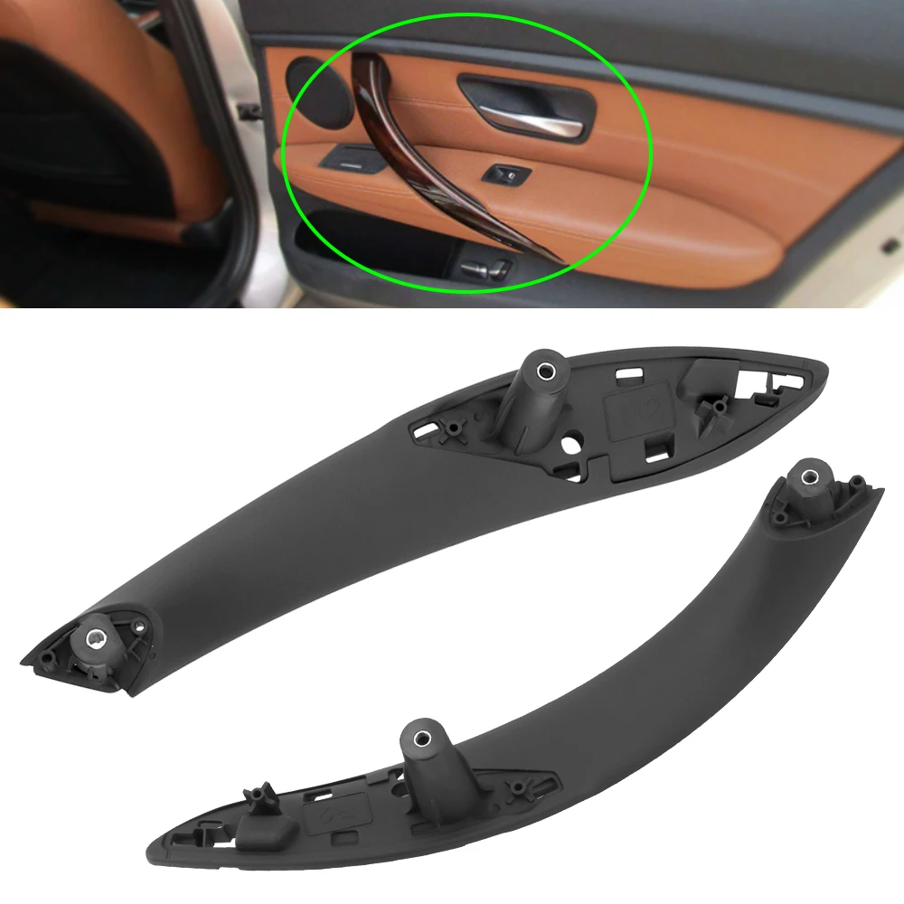 Auto Innen griff Innen türgriffe Tür verkleidung Zug verkleidung schwarz vorne hinten links/rechts für BMW F30 F80 F31 F32 F34 F35