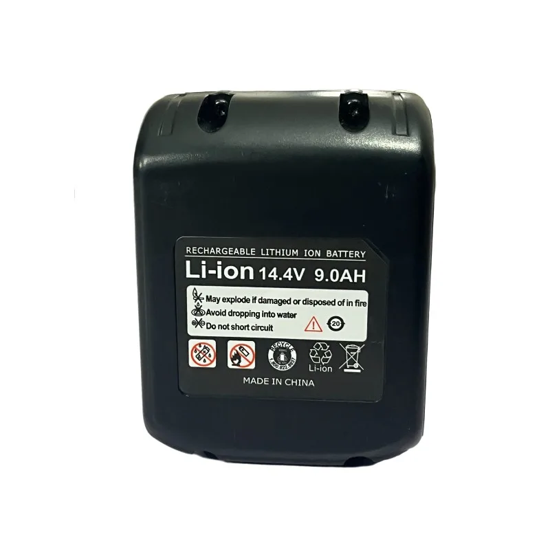 2025 بطارية قابلة للشحن لشركة هيتاشي ليثيوم أيون 14.4 فولت 9.0AH استبدال أداة البطارية BSL1430 CJ14DSL BSL1440 CR14DSL BSL1415