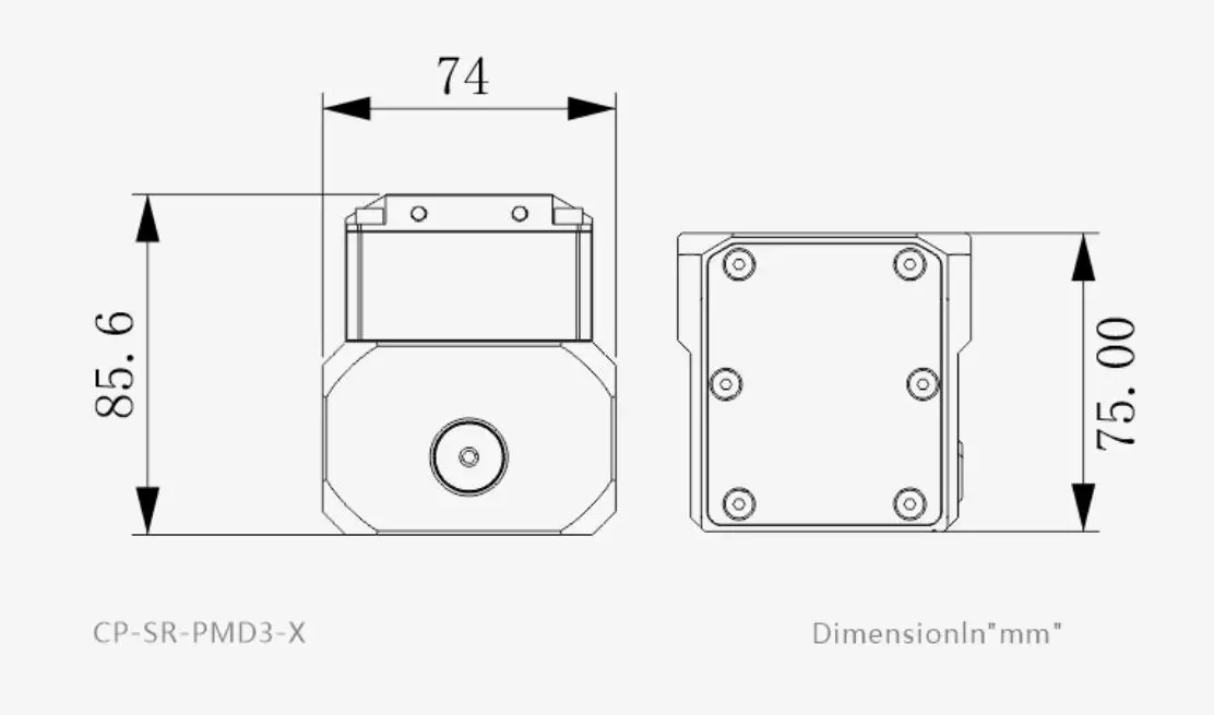 Bykski PWM مضخة DDC أوتوماتيكية السرعة DC12V لنظام تبريد المياه للكمبيوتر أقصى رفع التدفق 6 أمتار 700 لتر/ساعة CP-SR-PMD3-X