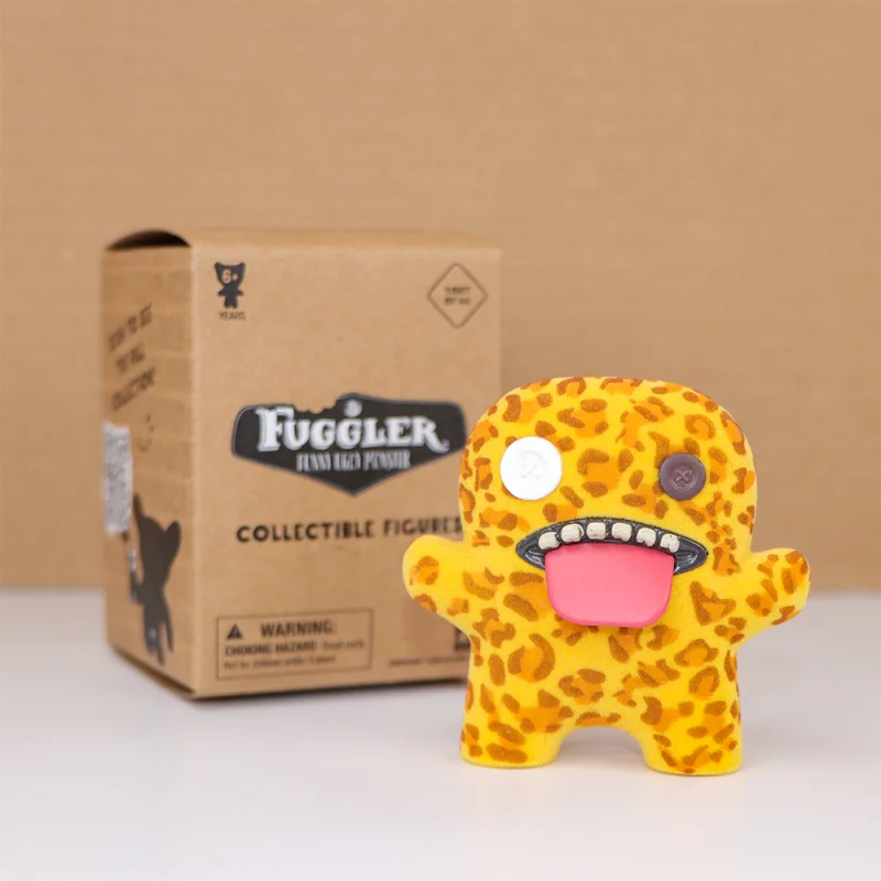 오리지널 Fuggler 피규어 키 체인 블라인드 박스 장난감 재미 있은 추악한 치아 몬스터 열쇠 고리 무리 피규어 귀여운 미스터리 박스 인형 선물