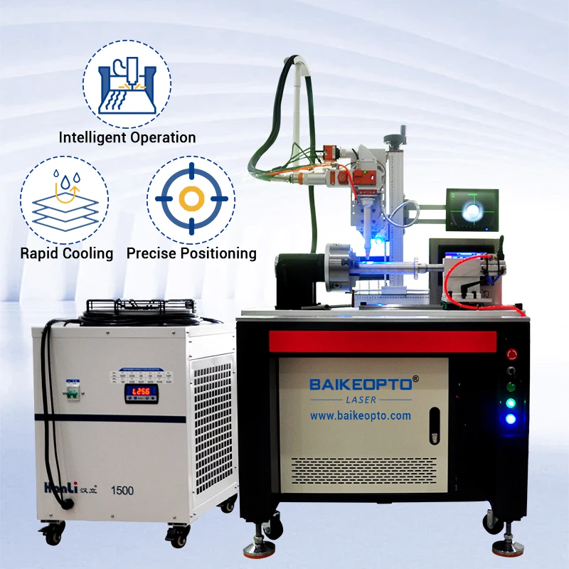 BK-WF2000P Raycus Fiber Optic Laser Welding System Cantilever 2000W Laser Mold Welder