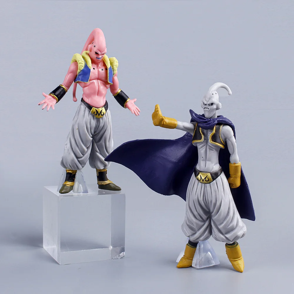 8Pcs/set Dragon Ball Zero Majin Buu Figurine Dbz Figure Super Saiyan Action Figures Collection Pvc Model Statue Children Gifts