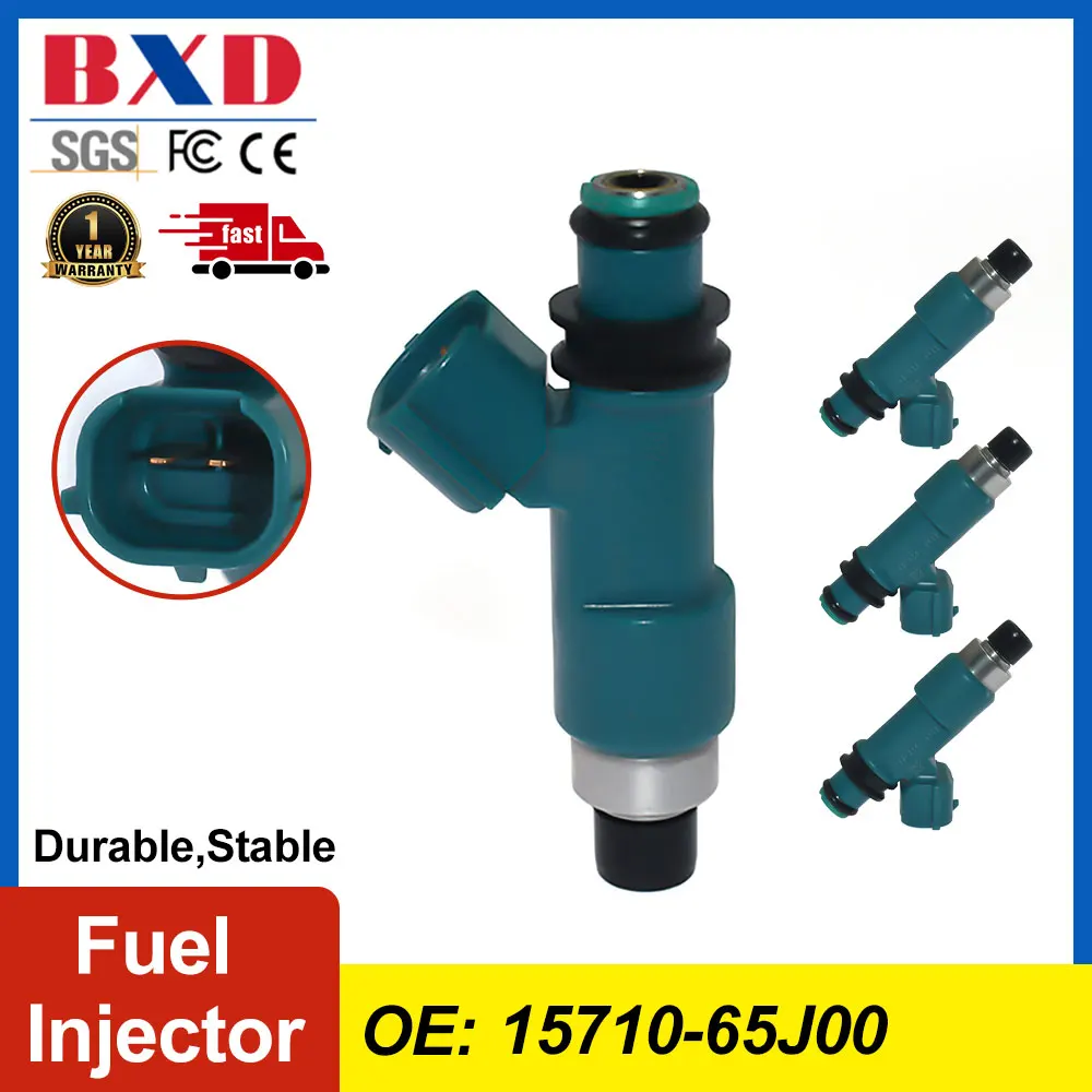 

1/4PCS Fuel Injector 15710-65J00 1571065J00 For Suzuki SX4 Sport Base 2.0L L4 2007-2009
