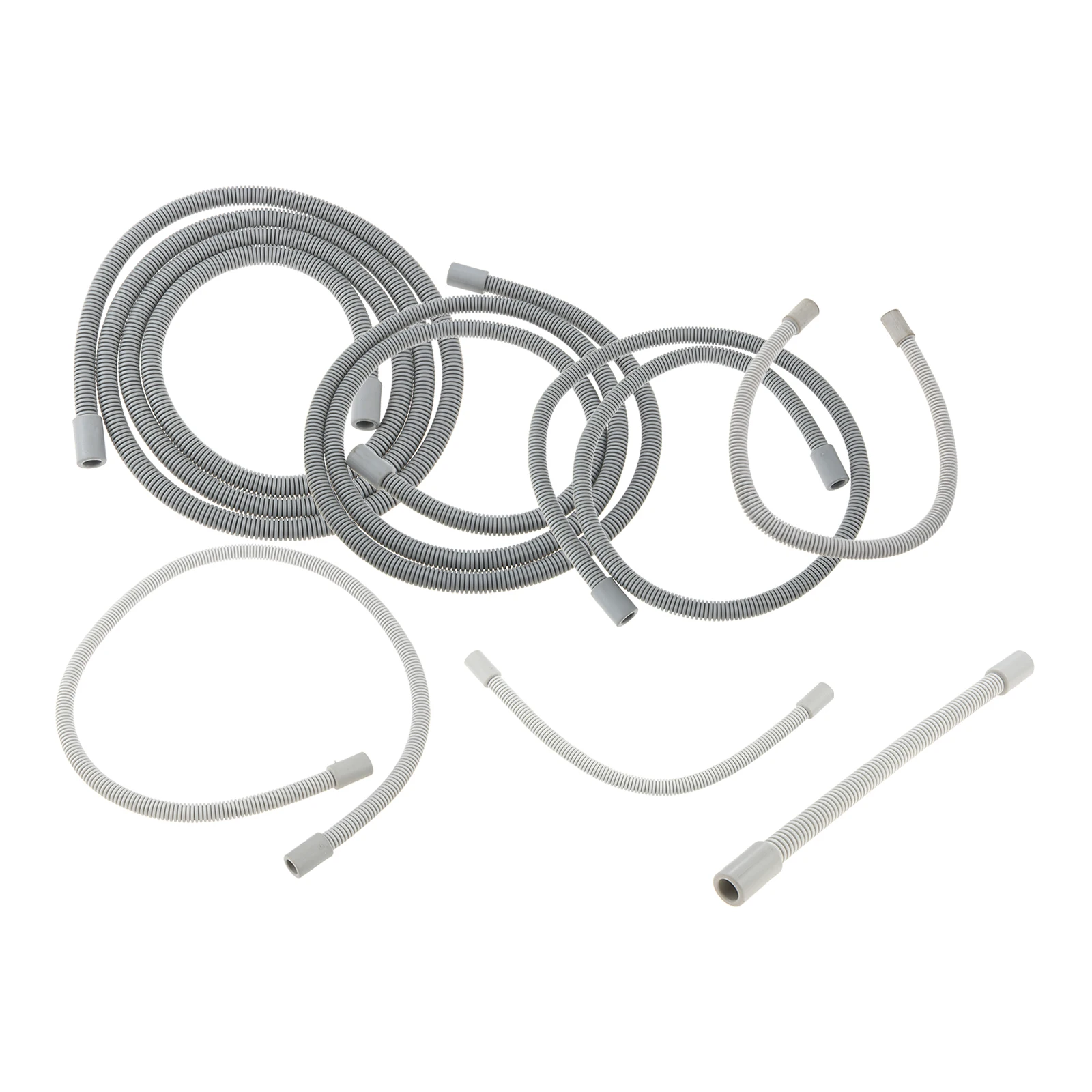 1pc 10mm Extended Drain Pipe for Washing Machine 0.2m-2m PE+PT Water Pipe for MIDEA for HAIER for SIEMENS Drying Machines