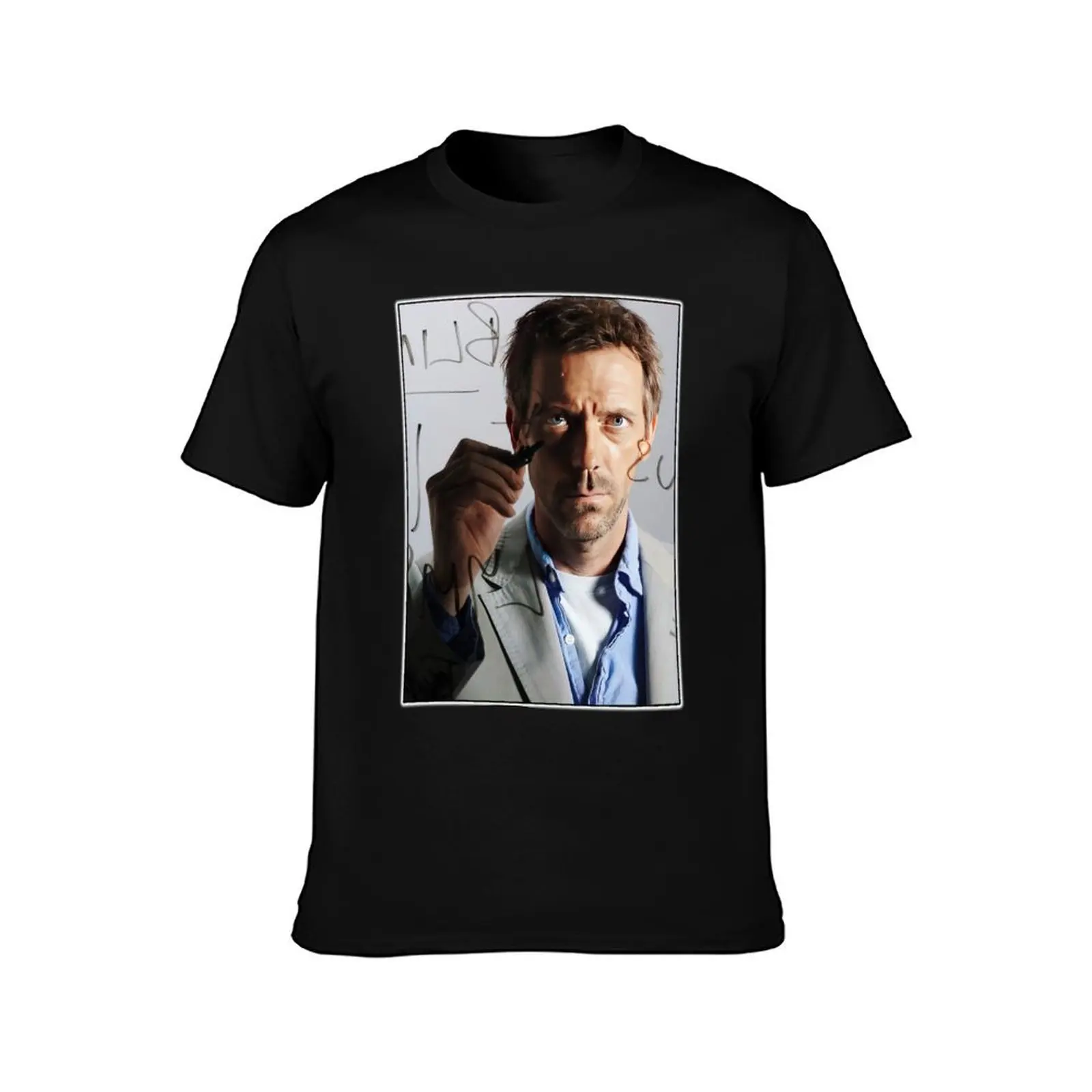 dr house medical T-Shirt Summer Casual Cotton Tee Oversized Streetwear Tops Vintage Graphic Print Loose Fit Short Sleeve