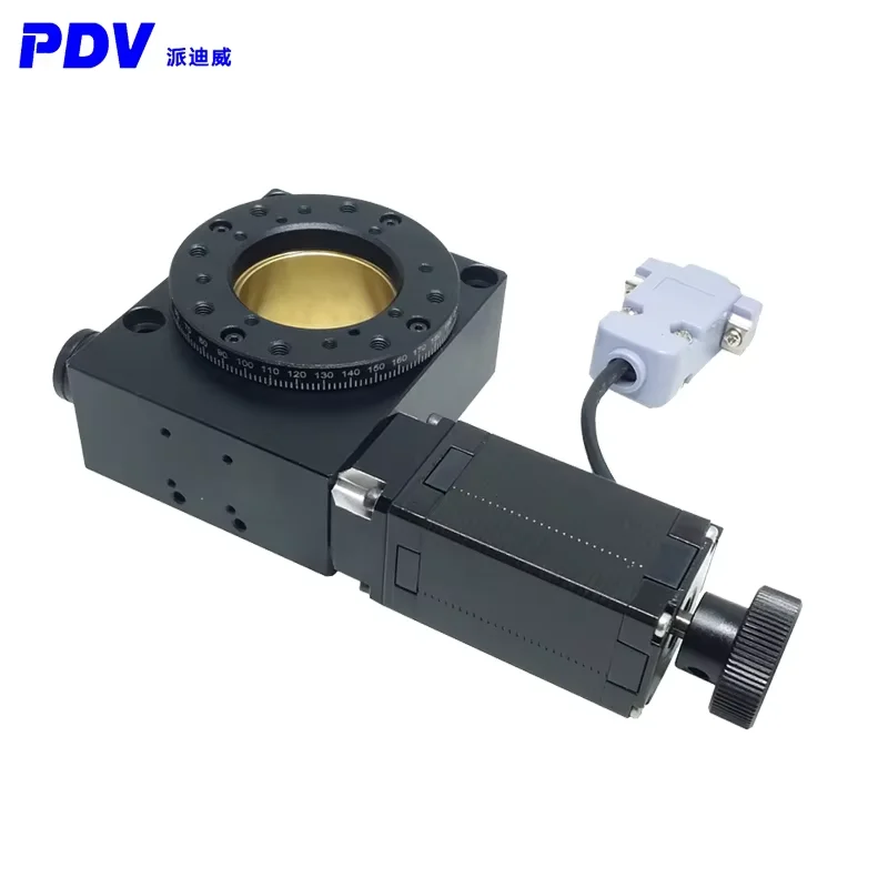 PX-GD60 Motorized Rotation Stage high precision electric rotary table precision rotary desk dividing plate 360 ° turntable