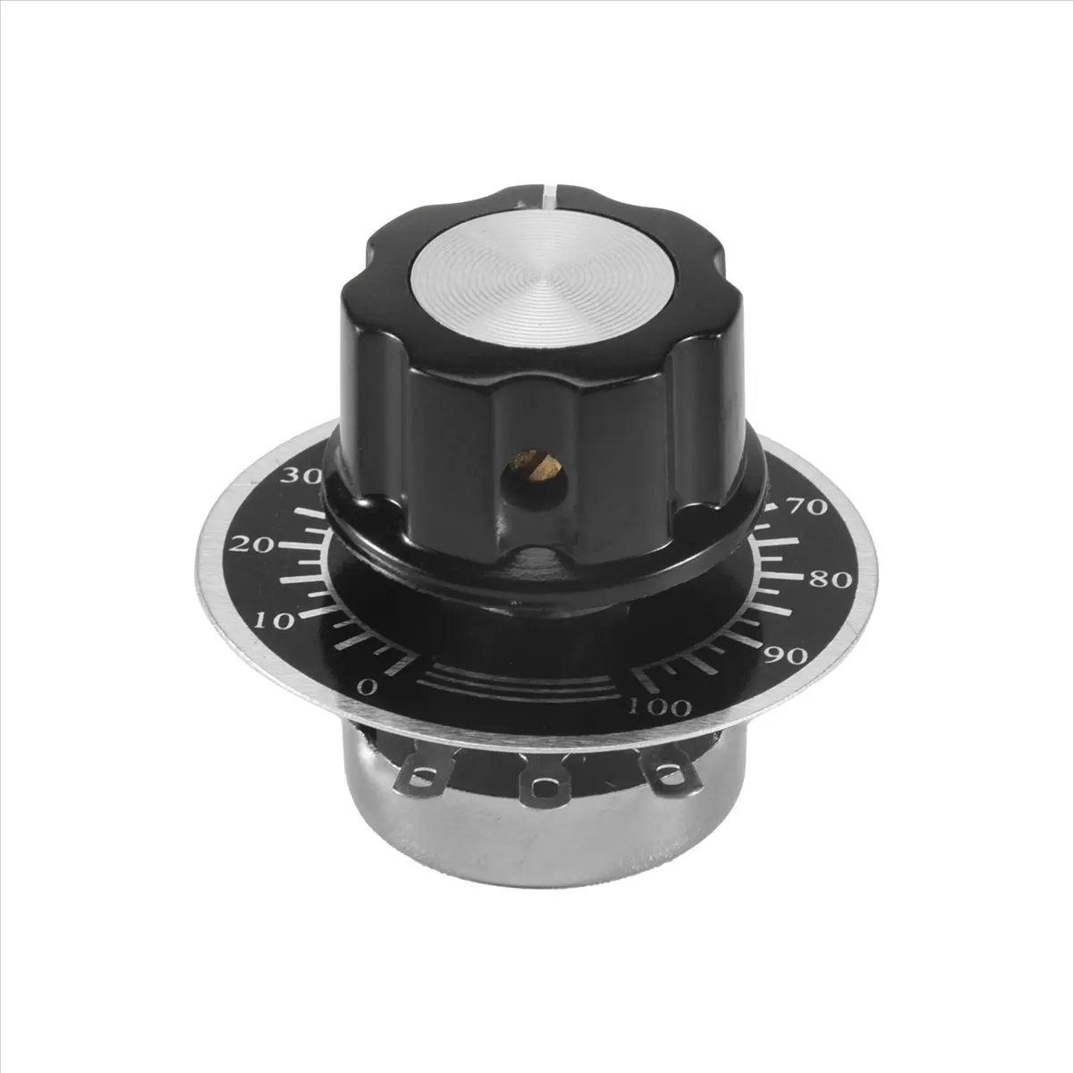 SDFC Rotary Taper Carbon Potentiometer with Diameter with Knob, RV24YN 20S B502 5K Ohm