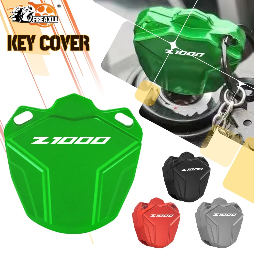 

For KAWASAKI Z1000 Z1000R Z1000SX 2003-2019 2020 2021 2022 2023 Motorcycle Ignition Cover Key Switch Ring Key Case Shell Covers
