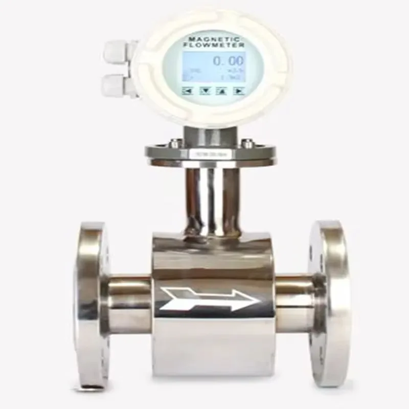 Stainless Steel Sanitary Electromagnetic Flowmeter Customized OEM for Water for Milk Fruit Juice Beer DN25 DN32 DN40 DN50 Sizes