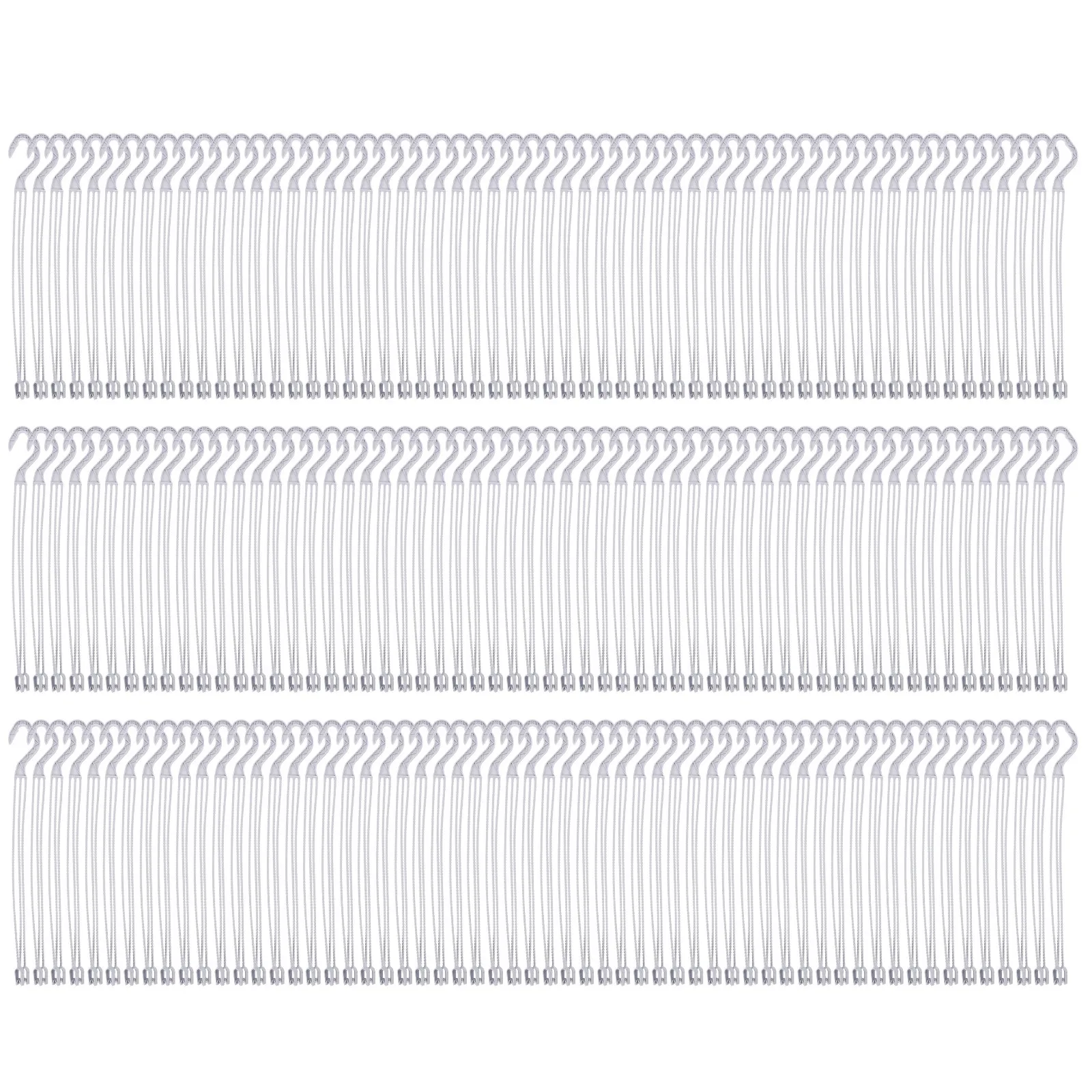 30 Pcs Hook Hangers for Flower Pots White Replacement Hanging Baskets Plant Indoor