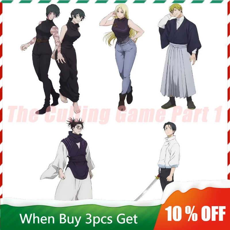 Jujutsu Kaisen: El Juego de la Cacería - Figura de Maki Zenin, Soporte Acrílico, Placa de Pie de Naoya Zenin, Adornos Lindos de Choso, Juguetes