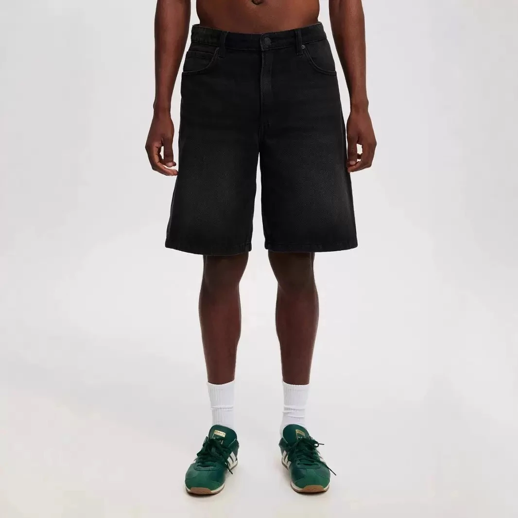 American High Street Hip Hop plones vaqueros informs sueltos de verano plones cortos de cinco puntos de moda p...
