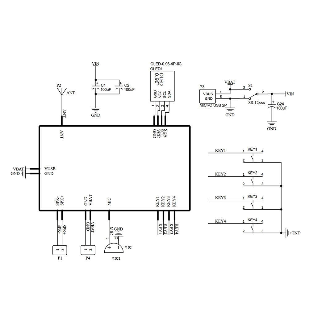 DIY 87-108MHz For FM Radio For Walkie For Talkie Soldering Kit With For OLED Screen Dual Chip BK4802P RDA5807 For Electronics Le