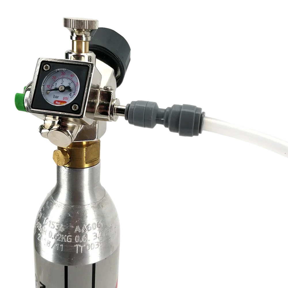 KegLand Mini 360 Core Actuator Regulator - Sodastream & 16g & 74g Bulb Compatible  homebrewing