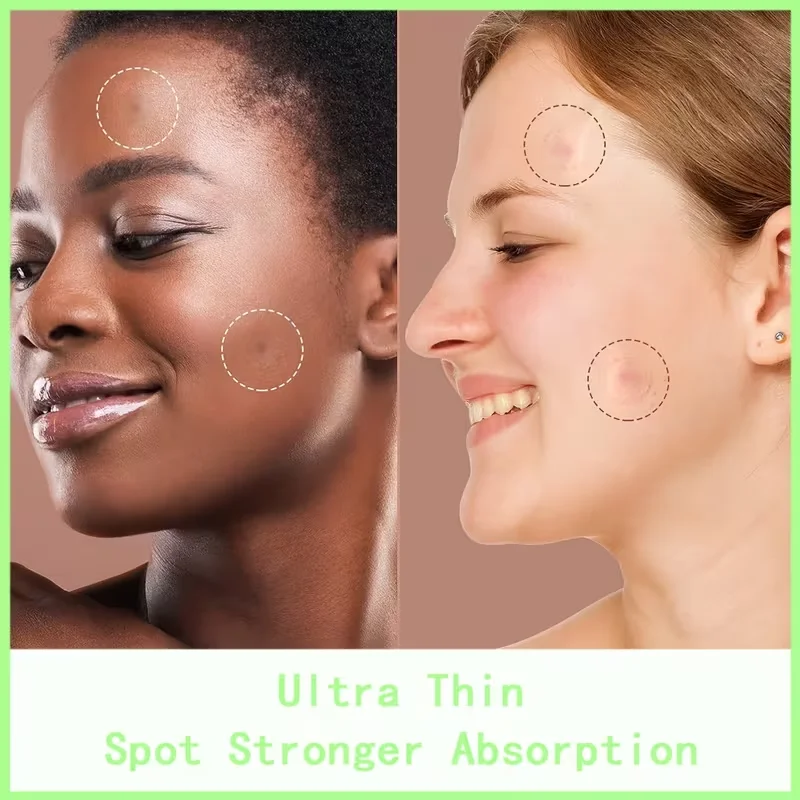 180+12 قطعة/علبة من رقع حب الشباب - غير كحولي، تستخدم لامتصاص أقلام حب الشباب، غير مزعجة، أساسية للعناية بحب الشباب