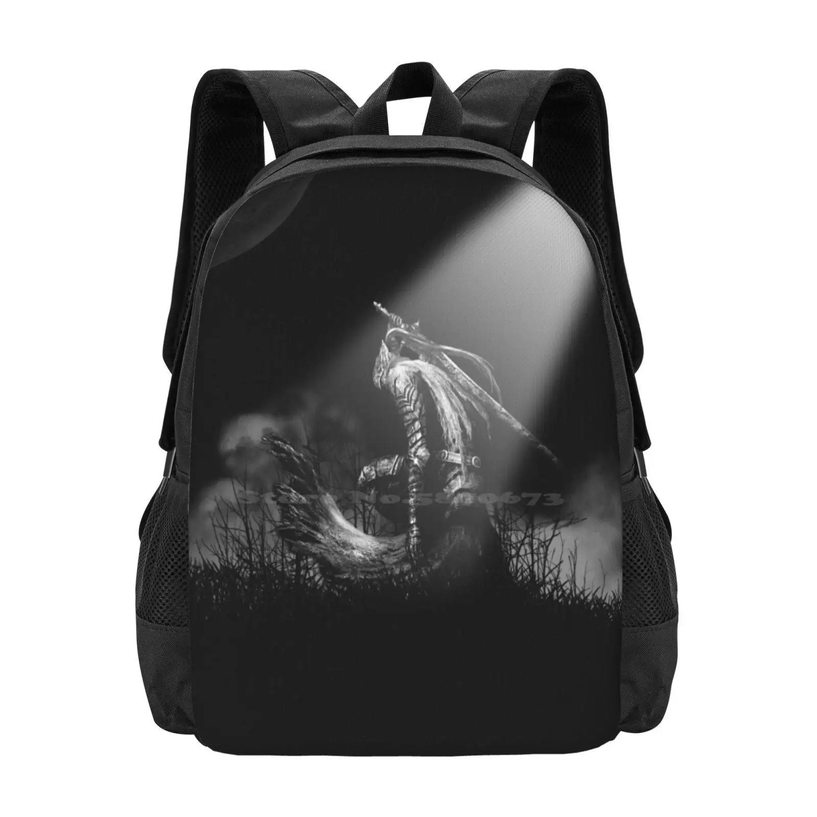 Dark Souls Pattern Design Bagpack School Bags Dark Souls Anime Sleeve Gamer Gaming Video Game Bloodborne Sekiro Ps Play Memes