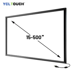 The YCLTOUCH 43-inch plug and play infrared touch frame supports customization to any size