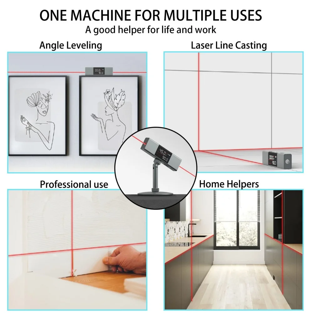 Xiaomi DUKA LI1 Laser Level Laser Protractor Digital Inclinometer Double-sided HD LED Screen High-precision Measurement Tools