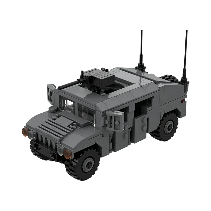 qwert Multi-Purpose Vehicle Model MOC Building Bricks War Equipment Modular Technology Gifts Holiday Assemble Children Toys