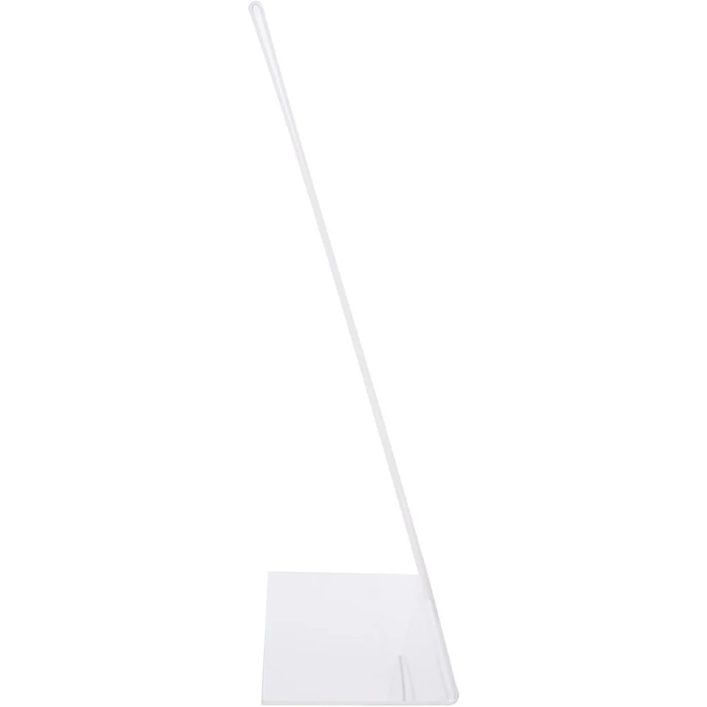 210*148mm Acrylic L-shaped Price Tag Display Holder Menu List Label Stands For Sign Stands, Poster Racks