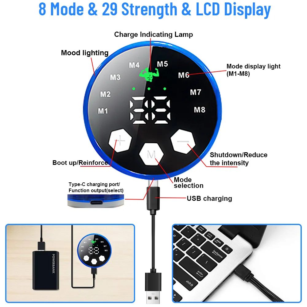 8 modo 29 nível ems massageador de levantamento facial atual estimulador muscular olho rosto anti rugas, máquina de beleza cuidados de aperto da pele