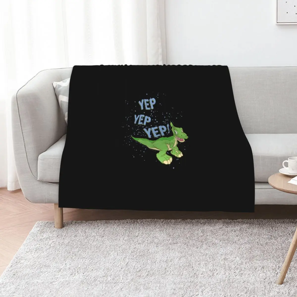 Land Before Time Ducky Yep Yep Yep Sprinkle Throw Blanket Thin Luxury Camping Decorative Beds Beach heavy to sleep Blankets