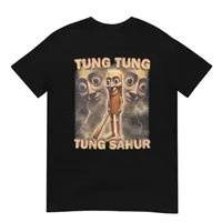Tung Tung Tung Sahur Italian Brainrot Meme Shirt Italian Brainrot Shirt Dank Memes Shirt Weird T-Shirt Weird Specific Shirt Cute