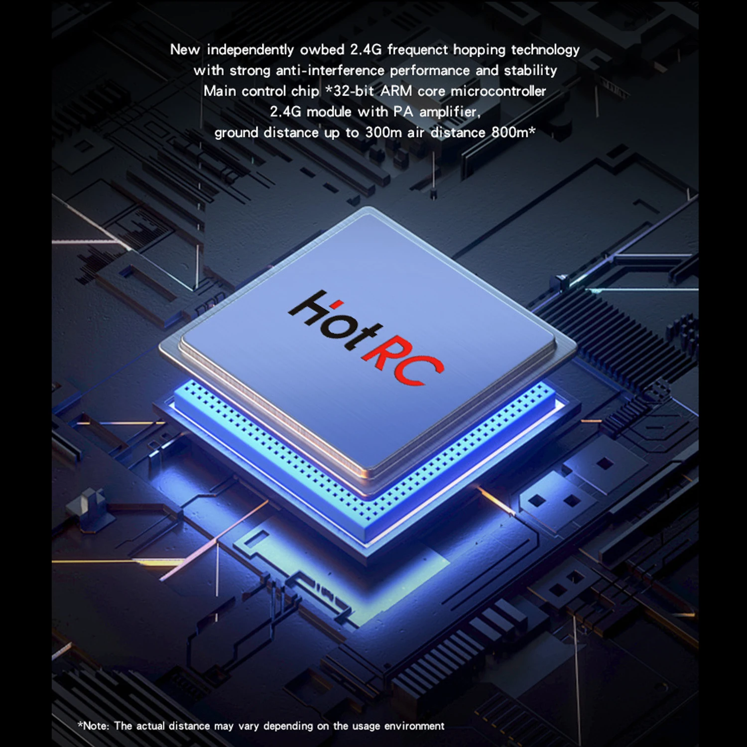 HOTRC DS800 Transmitter 2.4GHZ 8CH 2inch Color Touch Screen Remote Control F-08A F08A Receiver for RC Model Car Trawler Boat