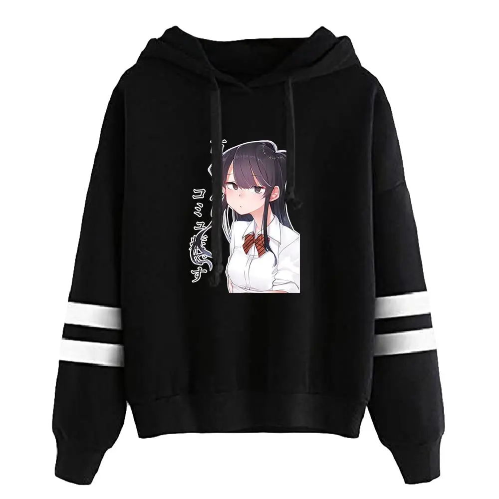 2023 newest Komi Cant Communicate Merch Hoodie Fashion Pullover Anime Hoody Sweatshirts Harajuku Clothes hoodies for women