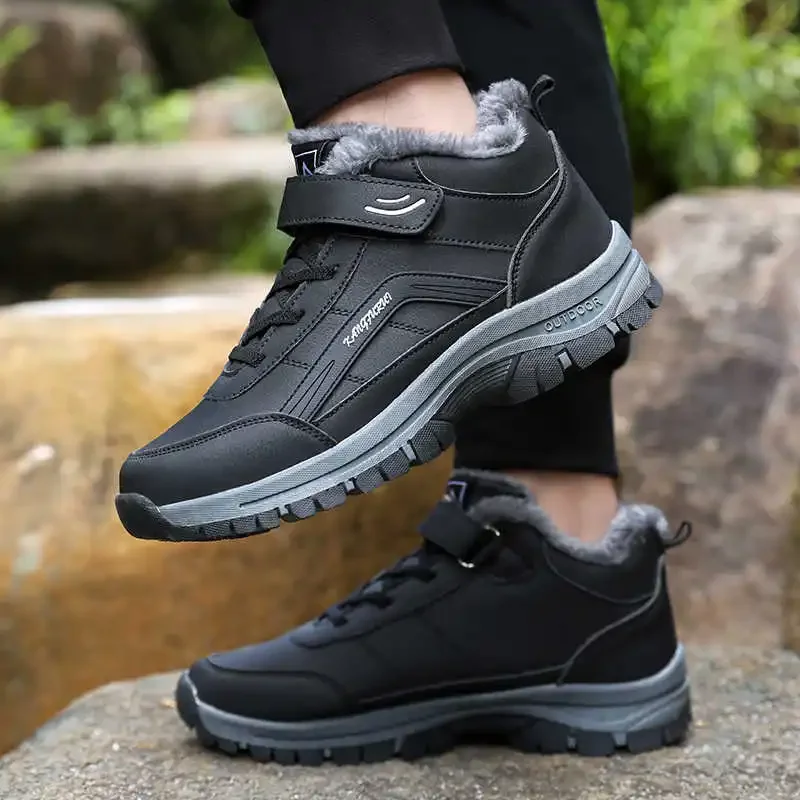 Plus Size Increase Height Size 46 Sneakers Men Hiking Boots Men Rock Climbing Shoes Sport Basquet Style Besket Tenise