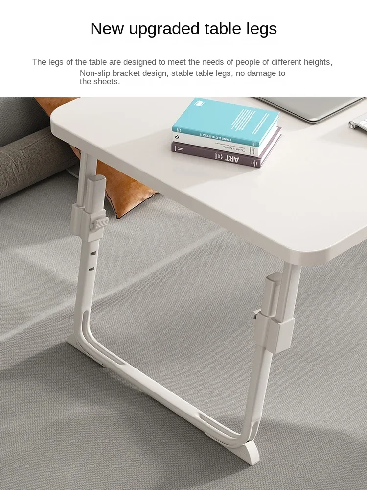It can be raised and lowered on the bed, small table, folding table, dormitory upper bunk, study desk, desk, student computer de view 3