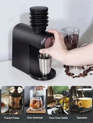 ITOP 48mm Coffee Grinder Household Coffee Grinder Stainless Steel Flat Burr 80g Bean Hopper 150W 220V