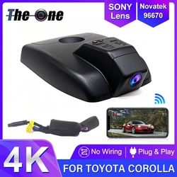 New! Plug and play Dash Cam For Toyota Corolla Hybrid 2019-2025 Hatch & Hatchback & Sedan Car DVR UHD DashCam 4K